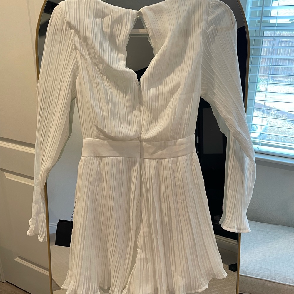 Lulus White Romper - Picture 4 of 5